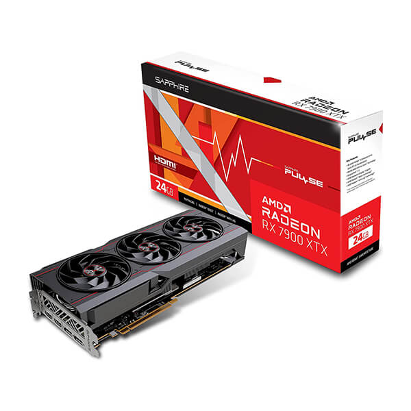 Sapphire Pulse AMD Radeon RX 7900 XTX 24GB GPU